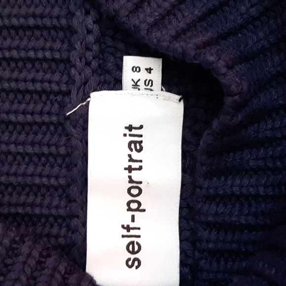 Self-portrait Cable knit sweater - Picture 3 of 4